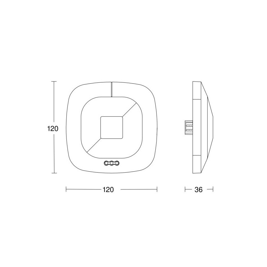 Steinel 033972 - Detektor prisustva HF 360 LiveLink, beo