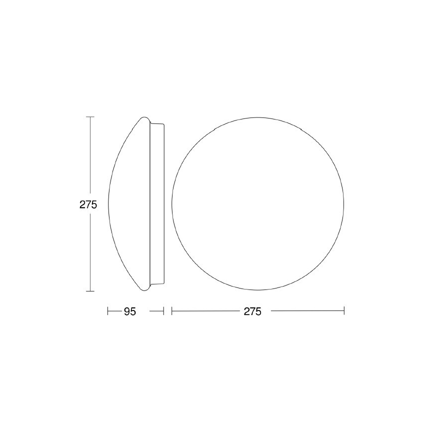 STEINEL 035105 - Kupatilsko svetlo sa senzorom RS 16 LED G LED/9,5W/230V IP44