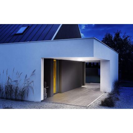 Steinel 035440 - LED spoljašnje plafonsko svetlo sa senzorom QUATTRO LED/10W/230V IP54