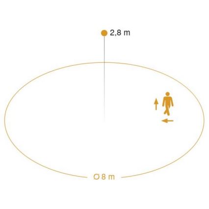 Steinel 052539 - LED plafonska svetiljka sa senzorom LED/9,5W/230V