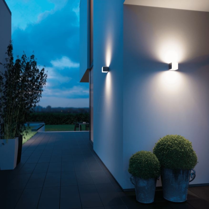 Steinel 055516 - LED spoljašnja svetiljka sa senzorom L 835 LED/9,5W/230V IP44 antracit