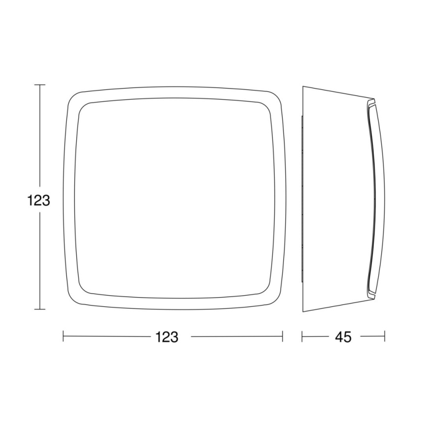 Steinel 057930 - detektor prisutnosti TRUE PRESENCE COM2, bela, IP54
