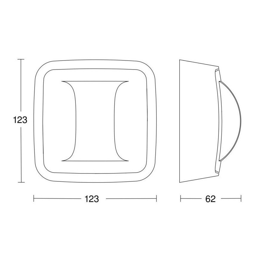 Steinel 057978 - Detektor prisustva Hallway COM1 IP54 beo