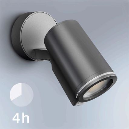 STEINEL 058630 - Spoljna LED zidna svetiljka sa senzorom SPOT ONE 1xGU10/7W/230V IP44