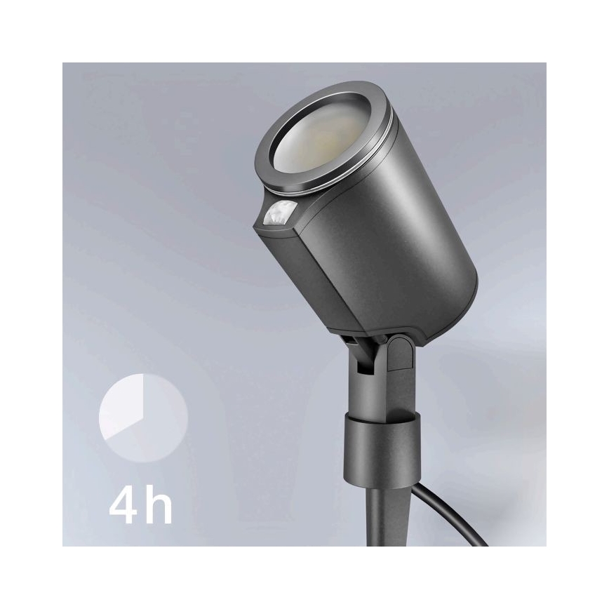 STEINEL 058685 - LED Spoljna lampa sa senzorom SPOT GARDEN 1xGU10/7W/230V IP44