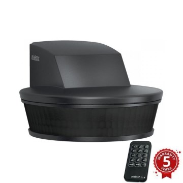 Steinel 059583 - Senzor pokreta SensIQ S IP54, crne boje, sa daljinskim upravljačem