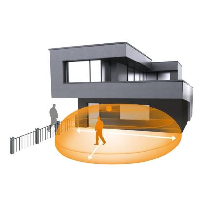 Steinel 059637 - Senzor pokreta iHF 3D KNX IP54 crni