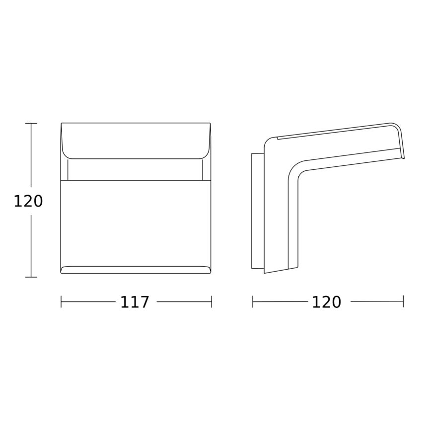 Steinel 059637 - Senzor pokreta iHF 3D KNX IP54 crni