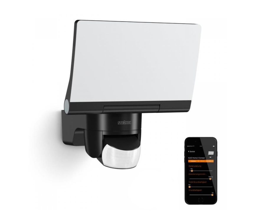 Steinel 065447 - LED reflektor sa senzorom XLED HOME LED/13,5W/230V IP44 crna