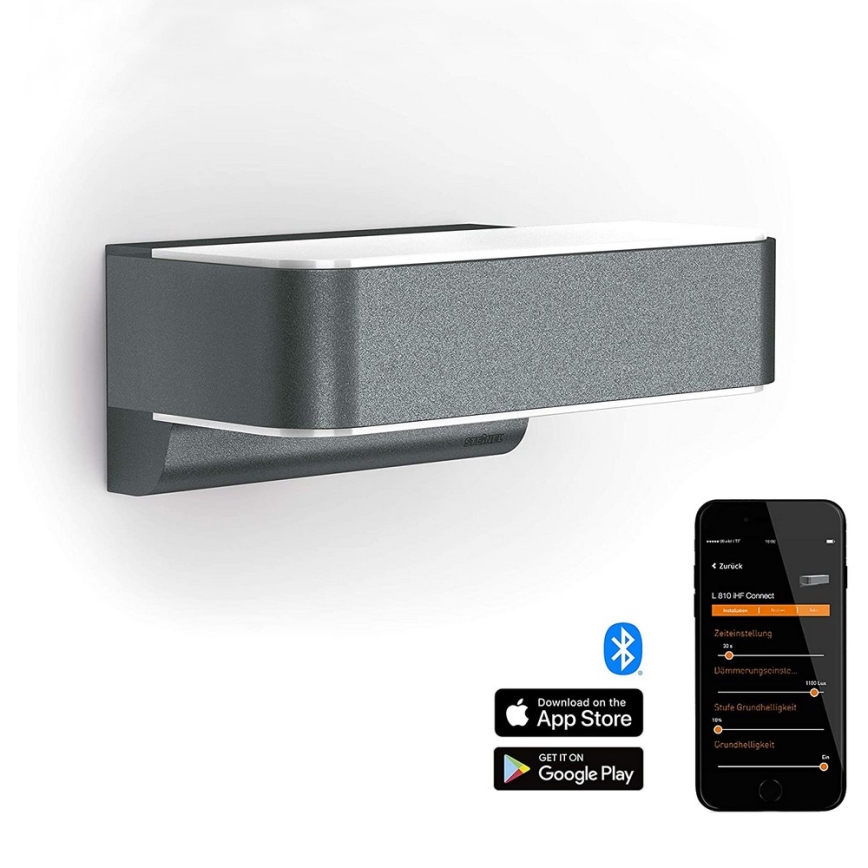 STEINEL 065706 - LED spoljno zidno svetlo sa senzorom L810 LED/12,5W/230V IP44