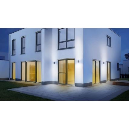 Steinel 067199 - LED spoljašnja zidna svetiljka sa senzorom L 930 S LED/9,3W/230V IP44 antracit