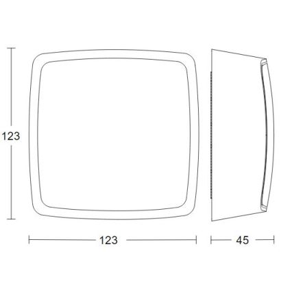 Steinel 068493 - detektor prisustva TRUE PRESENCE COM1 IP54, crni
