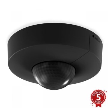 Steinel 068547 - senzor pokreta IS 3360, domet 40 m, COM1, IP54, okrugao, crne boje