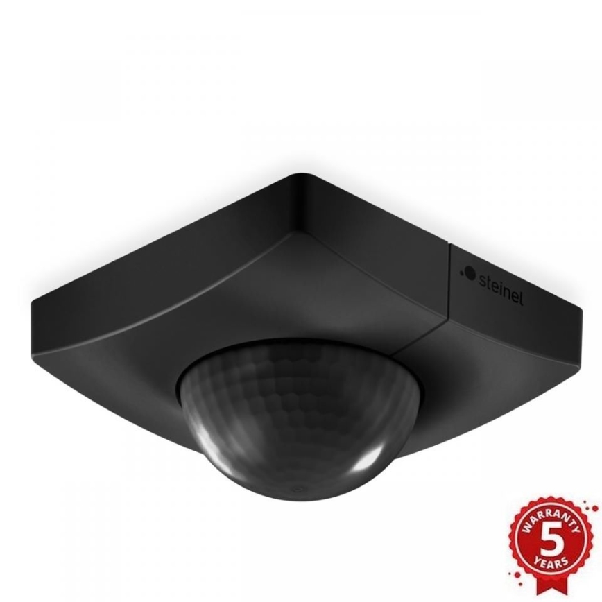 Steinel 068578 - Senzor pokreta IS 3360 40 m V3 KNX, četvrtastog oblika, crne boje