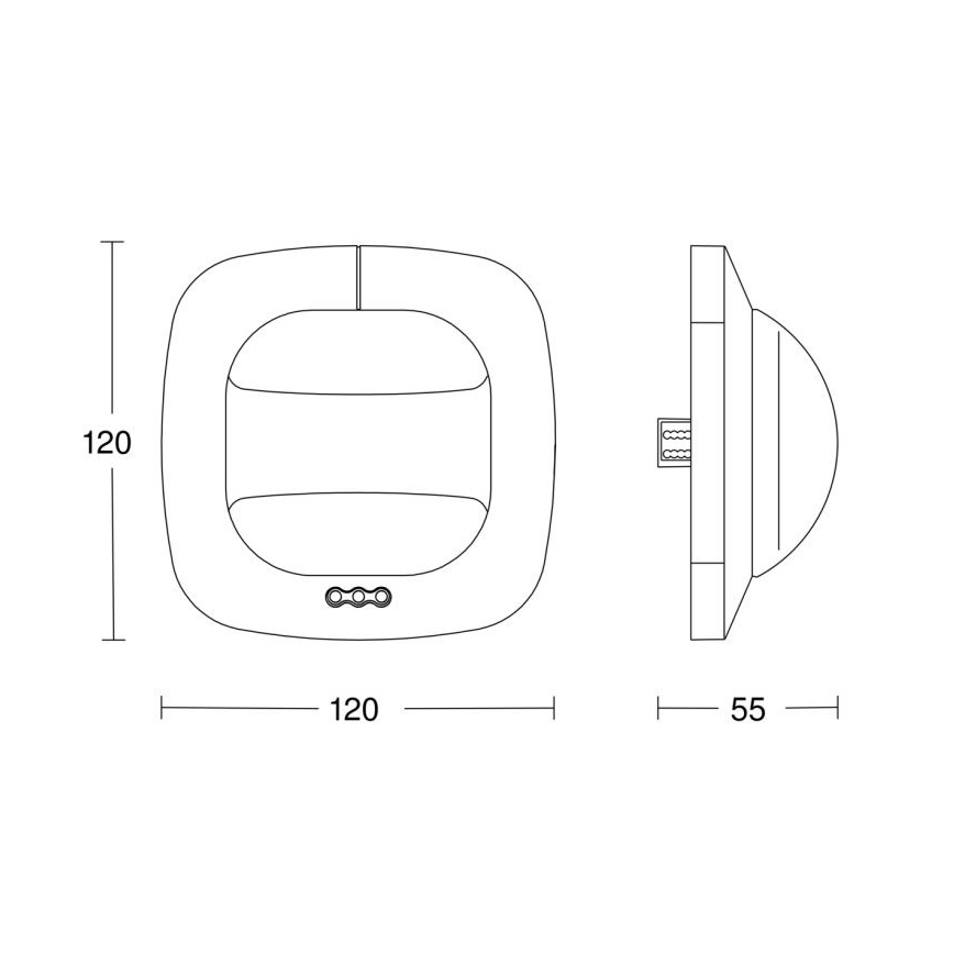 Steinel 079499 - Senzor prisutnosti Dual HF DALI-2 APC, beli