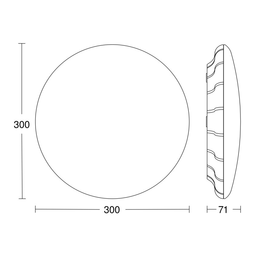 Steinel 079789- LED Spoljašnje plafonsko svetlo sa senzorom RS PRO S20 SC LED/15,7W/230V IP65 3000K
