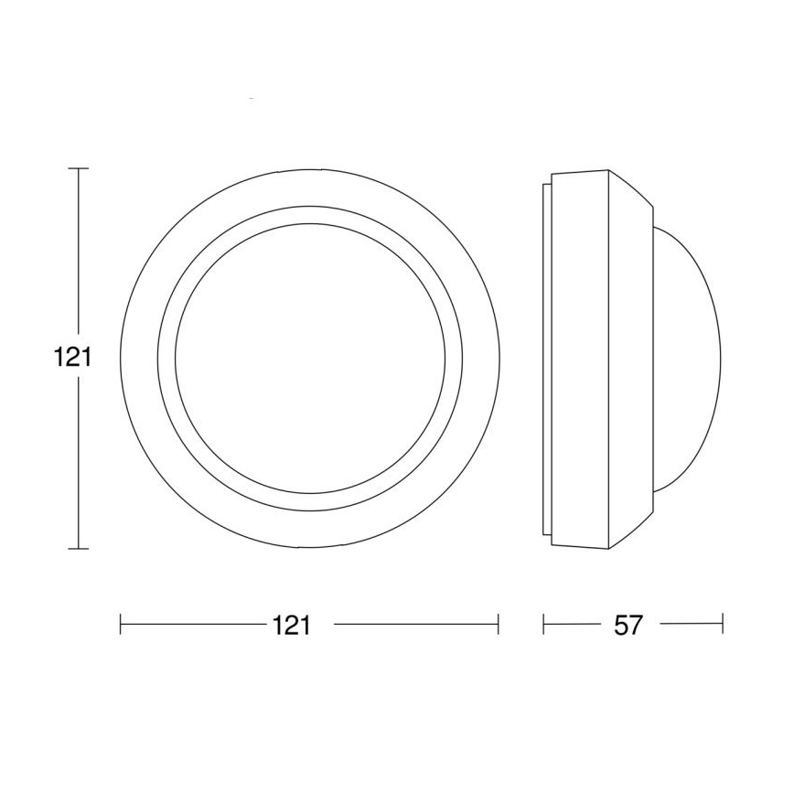 Steinel 081706 - Spoljni senzor pokreta IS 2360-3 ECO 230V IP54 crna