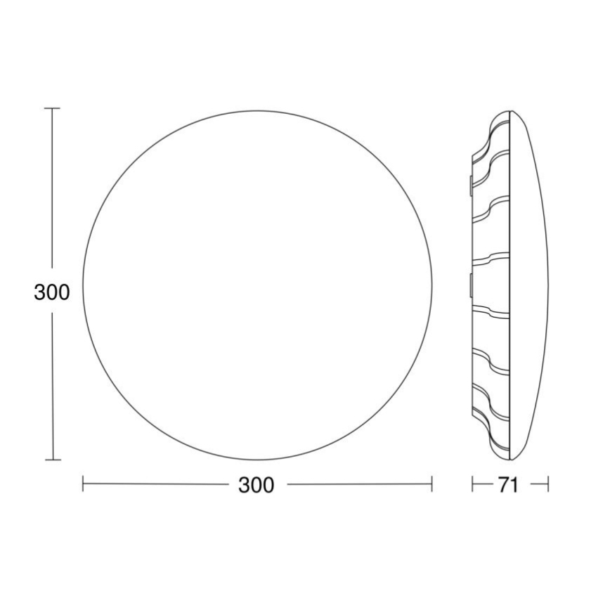 Steinel 081959 - KOMPLET 5x LED plafonsko svetlo sa senzorom RS PRO S20 SC LED/15,7W/230V 3000K