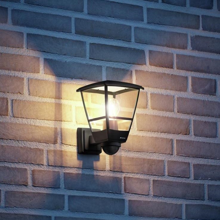 Steinel 084769 - Spoljašnje zidno svetlo sa senzorom L10S 1xE27/15W/230V IP44