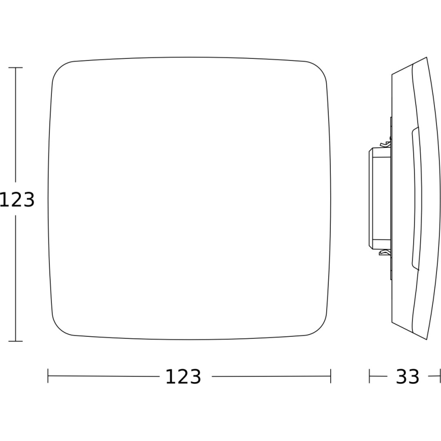 Steinel 086060 - True Presence multisenzor za spušteni plafon KNX SW, crni