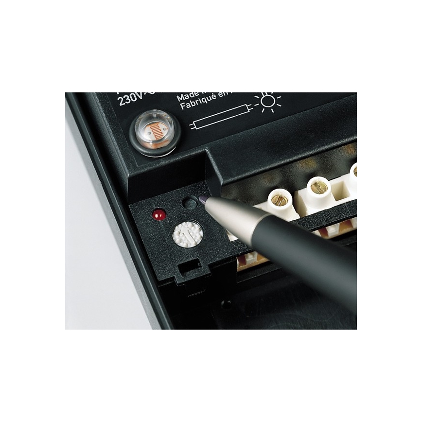 STEINEL 550516 - Prekidač za sumrak NightMatic 3000 Vario crna IP54