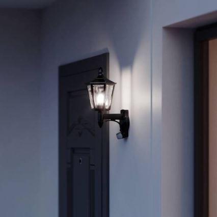 Steinel 617813 - Spoljašnje senzorsko zidno svetlo L 15 1xE27/60W/230V IP44