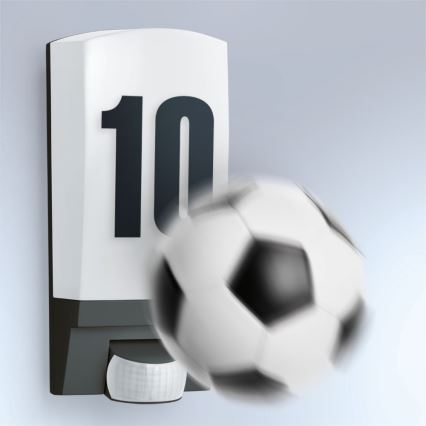 STEINEL 650612 - L1 spoljna senzorska lampa crna/bela IP44