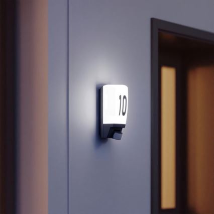 STEINEL 650612 - L1 spoljna senzorska lampa crna/bela IP44