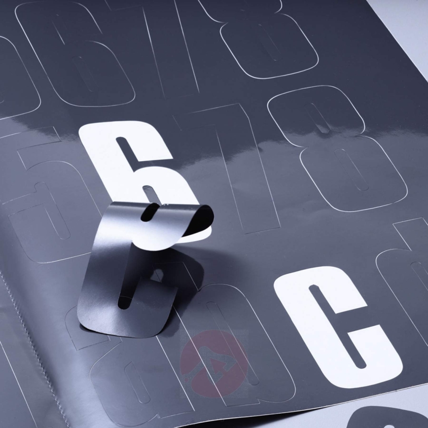 STEINEL 650612 - L1 spoljna senzorska lampa crna/bela IP44