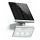 STEINEL 671013 - Solarni LED reflektor XSolar L-S 1,2 W/LED, srebrni, IP44, 2500 mAh