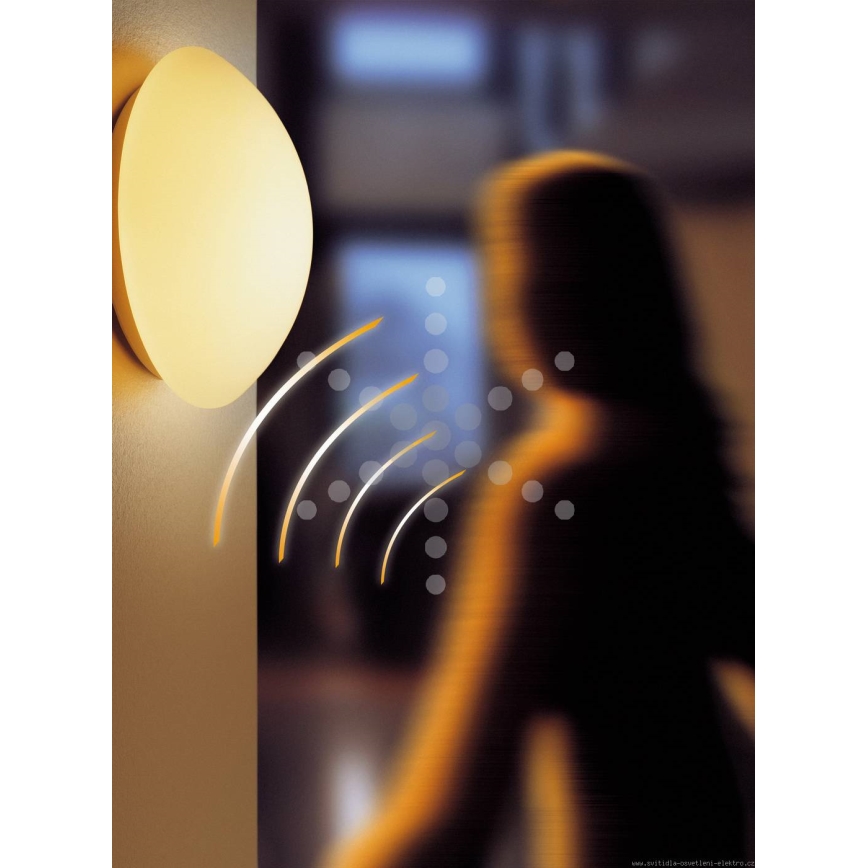 STEINEL 738013-RS16L - Plafonsko svetlo za kupatilo sa senzorom 1xE27/60W/230V IP44