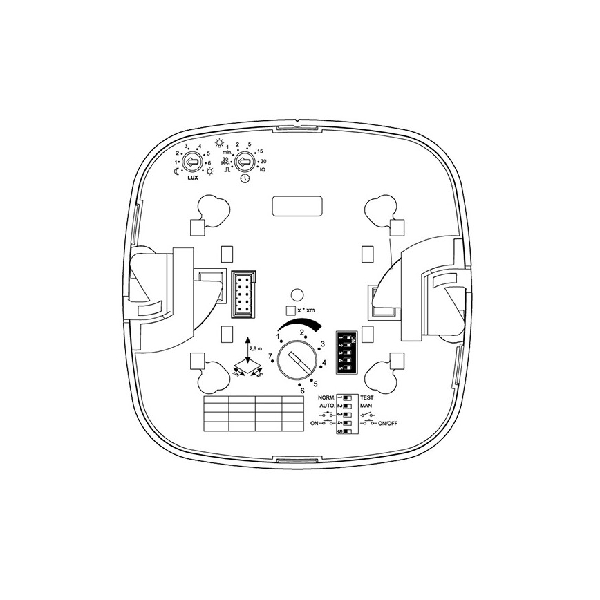 Steinel 751302 - Senzor prisutnosti HF 360 COM1, beli