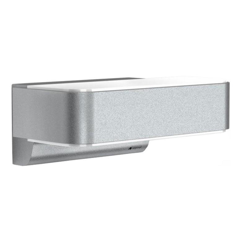 STEINEL 87562 - LED spoljašnje zidno svetlo sa senzorom L 810 SC LED/9,8W/230V IP44 srebrno