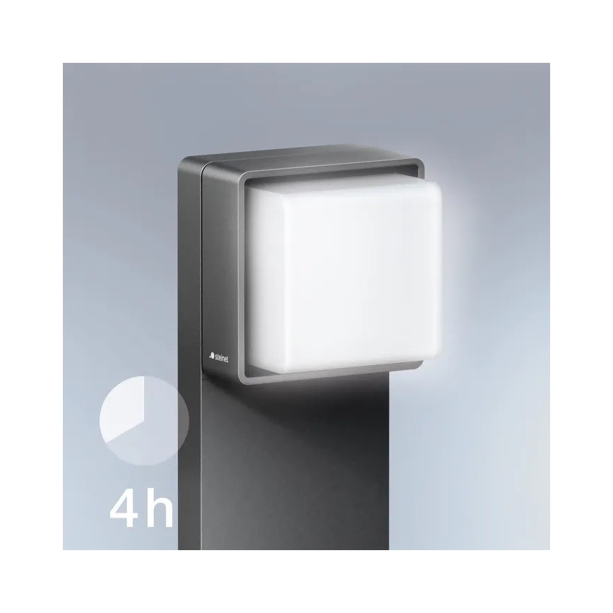 Steinel 078669 - LED prigušiva spoljašnja lampa sa senzorom GL 85 SC 600 LED/9W/230V 3000K IP44