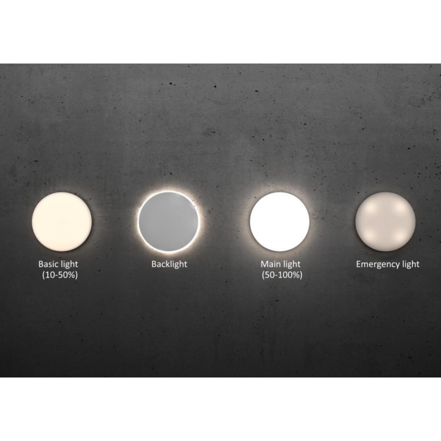 Steinel - LED prigušiva plafonska svetiljka sa senzorom RSPROR20BASIC 15,3W/230V IP40 4000K