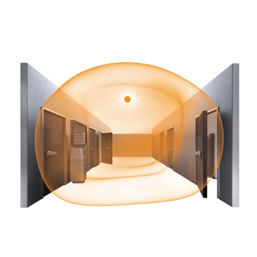 Steinel 067779 - LED prigušiva stropna svetiljka sa senzorom RS PRO R30 Q plus SC 23,9W/230V 4000K IP40