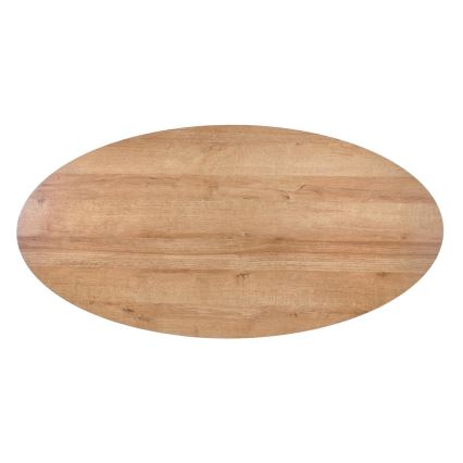 Stočić za kafu sa fiokom CAROLINA 41x120 cm zlatni hrast/crni