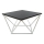 Sto za kafu CURVED 60x60 cm bela/crni
