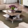 Sto za kafu HAMTON 31,2x60 cm braon/bela