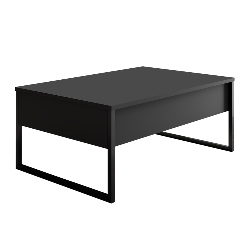 Sto za kafu LUXE 40x90 cm antr/crni