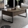 Sto za kafu LUXE 40x90 cm orah/crni
