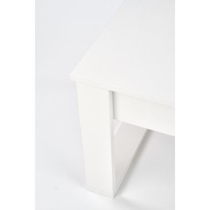 Stočić za kafu sa fiokama NEA 52x110 cm bela