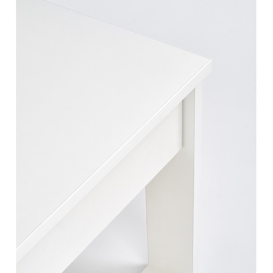 Stočić za kafu sa fiokama NEA 52x110 cm bela