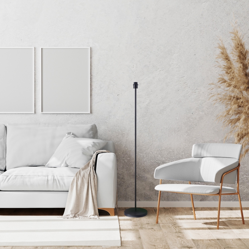 Stojalo lampe SCARLET 1xE27/20W/230V 140 cm crno