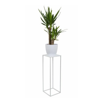 Stojan za cveće 70x24 cm beo
