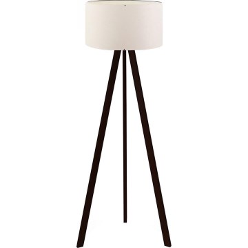 Stojeća lampa AYD 1xE27/40W/230V braon/bela