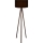 Stojeća lampa AYD 1xE27/40W/230V crna/smeđa