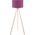 Stojeća lampa AYD 1xE27/40W/230V ljubičasta/bež