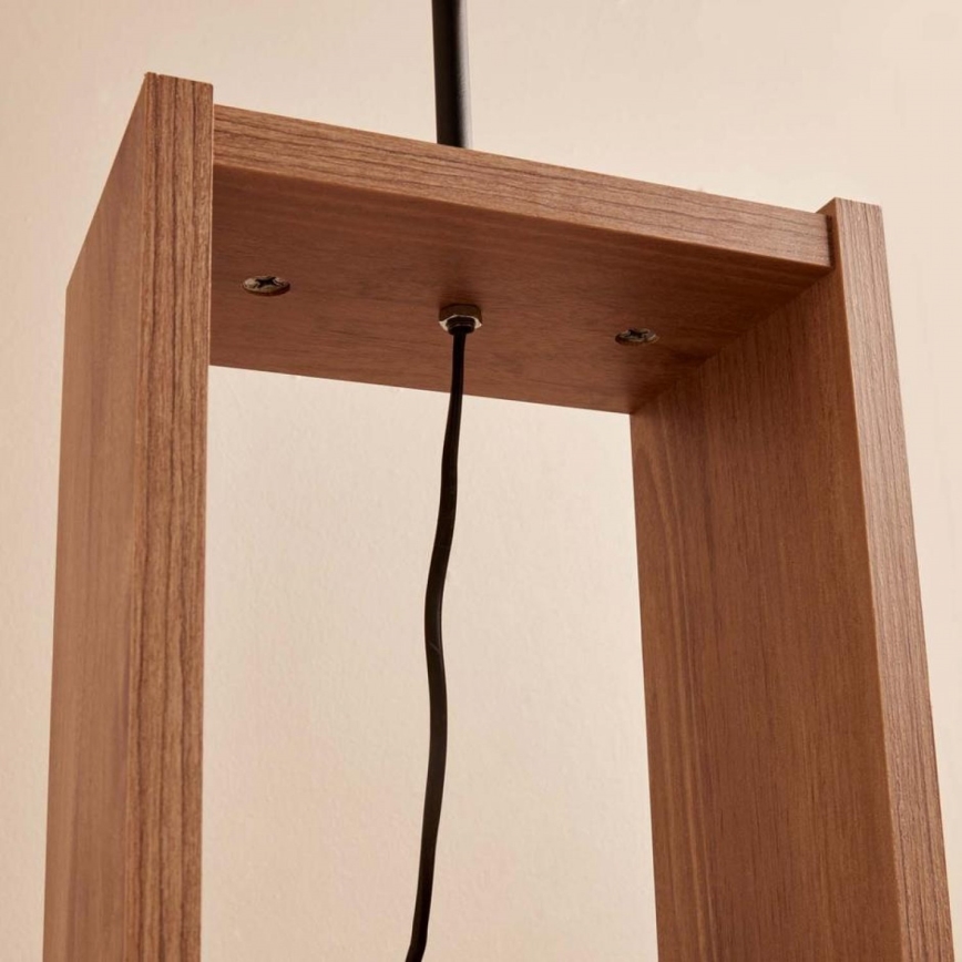 Stojeća lampa AYD 1xE27/40W/230V smeđa/bež
