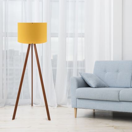 Stojeća lampa AYD 1xE27/60W/230V narandžasta/smeđa
